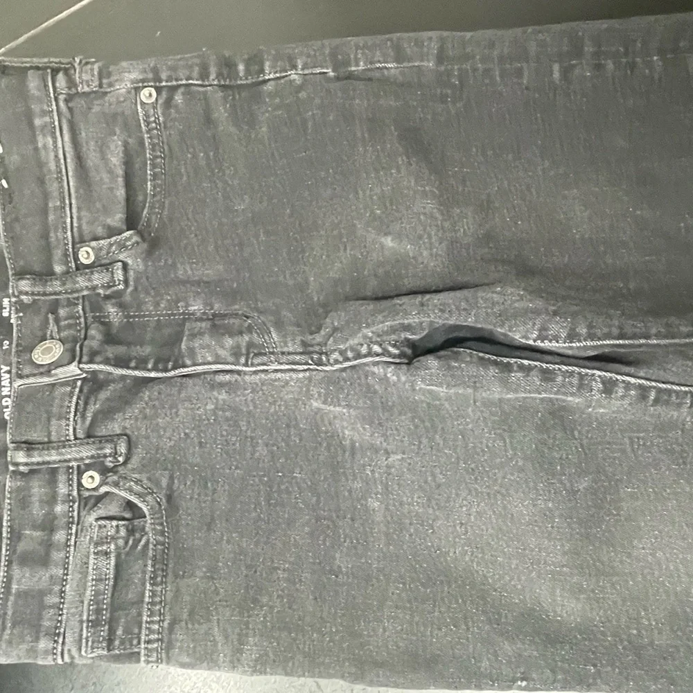 Old Navy Boys Slim Built in Flex adjustable waist Charcoal Jeans